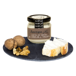Crema queso de oveja trufado